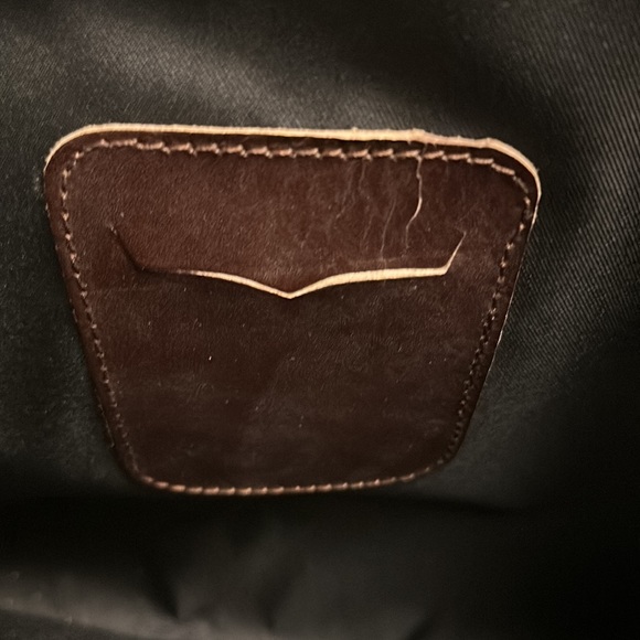 Perfect Persaman Made in Italy Dark Brown Bag! - Picture 9 of 13